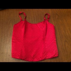 Red Cacique bustier size 18/20